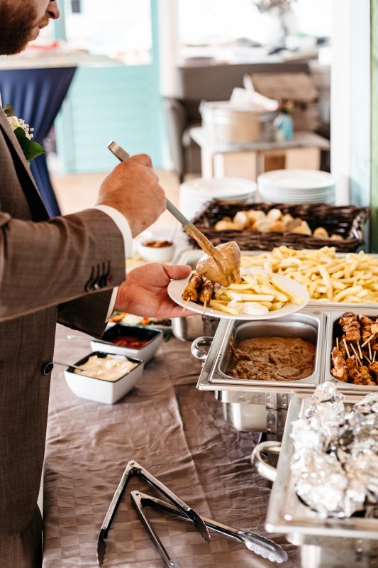 Barbecue aan het strand